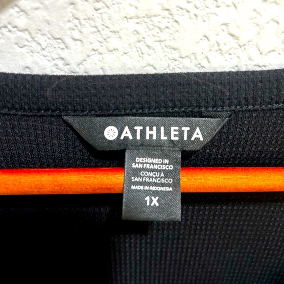 Athleta Black Wind Down Sleep Top - Picture 4 of 7